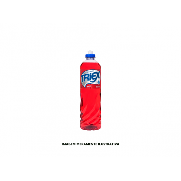 DETERGENTE LAVA LOUCAS - TRIEX - 500ml MACA - CX24